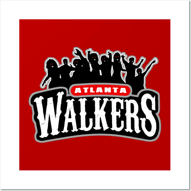 Atlanta Walkers Wall Art by AngryMongoAff